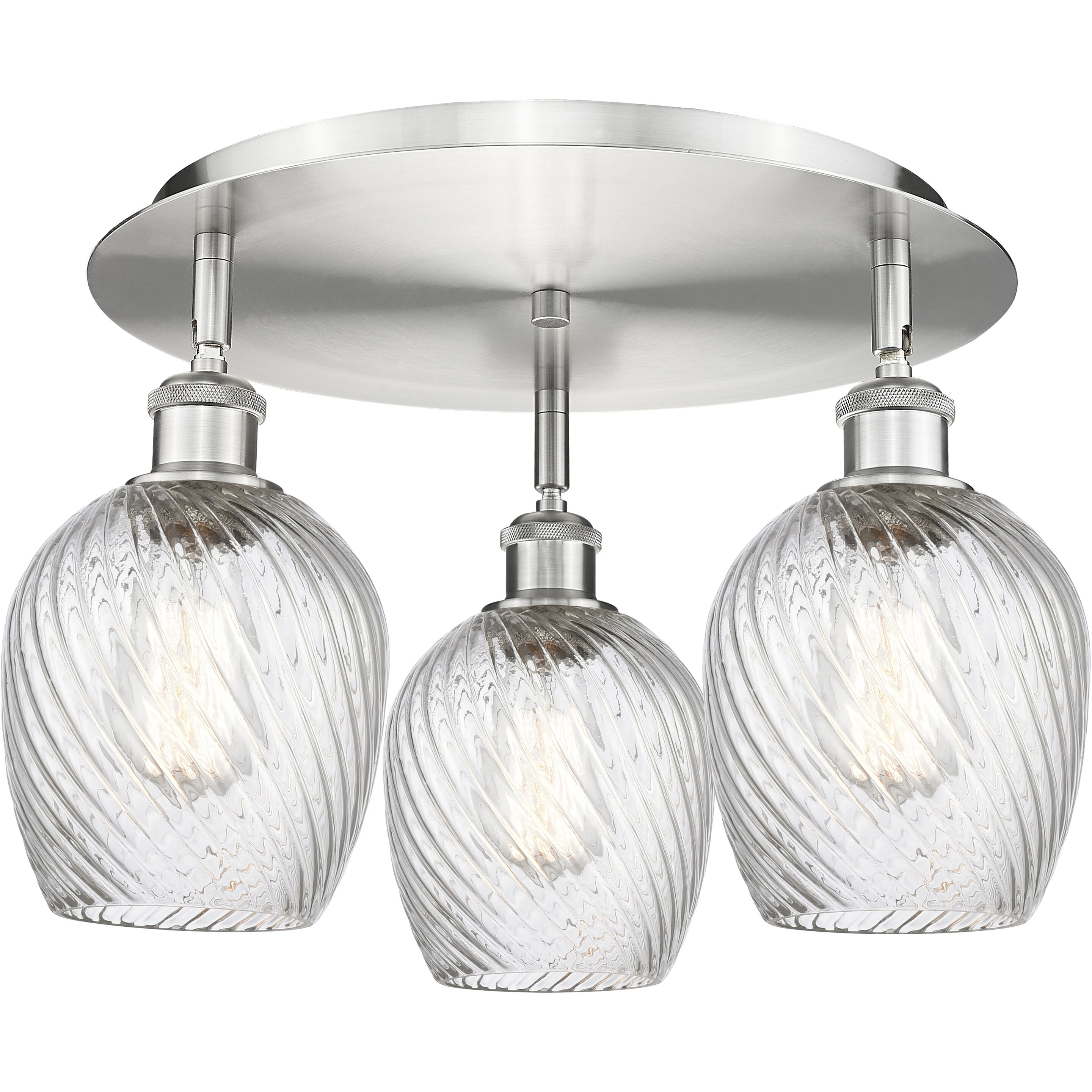 Salina 3 Light 16.75 inch Flush Mount