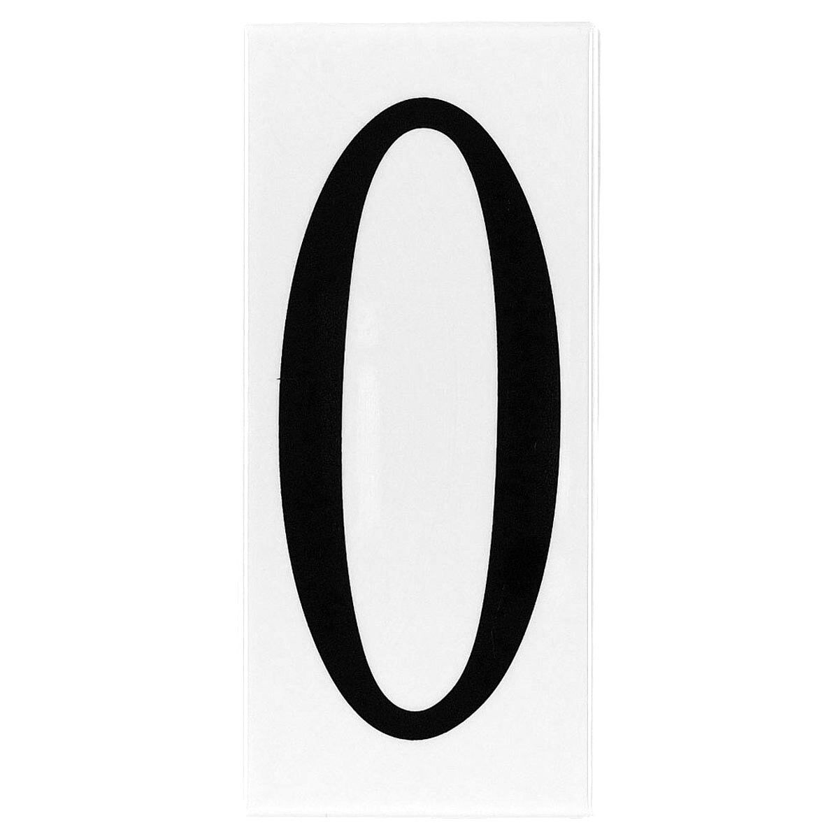 Address Light White Plastic Address Tile