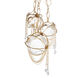 Forever Revere LED 17.75 inch Heirloom Gold Chandelier Ceiling Light