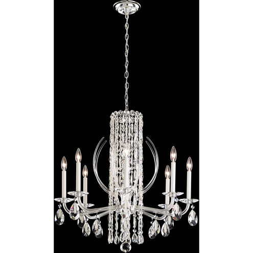 Siena 8 Light 30 inch White Chandelier Ceiling Light in Heritage