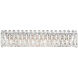Sarella 6 Light White Wall Sconce Wall Light in Spectra