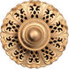 La Scala 5 Light 18 inch French Gold Semi-Flush Mount Ceiling Light, Convertible to Semi-Flush