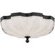 Signature Cupola LED 16 inch Black Flush Mount Ceiling Light