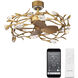 Secret Garden 32 inch French Gold Smart Fan