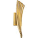 Forever Mysterie LED 7.38 inch Aged Brass Wall Sconce Wall Light