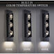 Beyond Strata LED 22 inch Black Outdoor Wall Light, Beyond