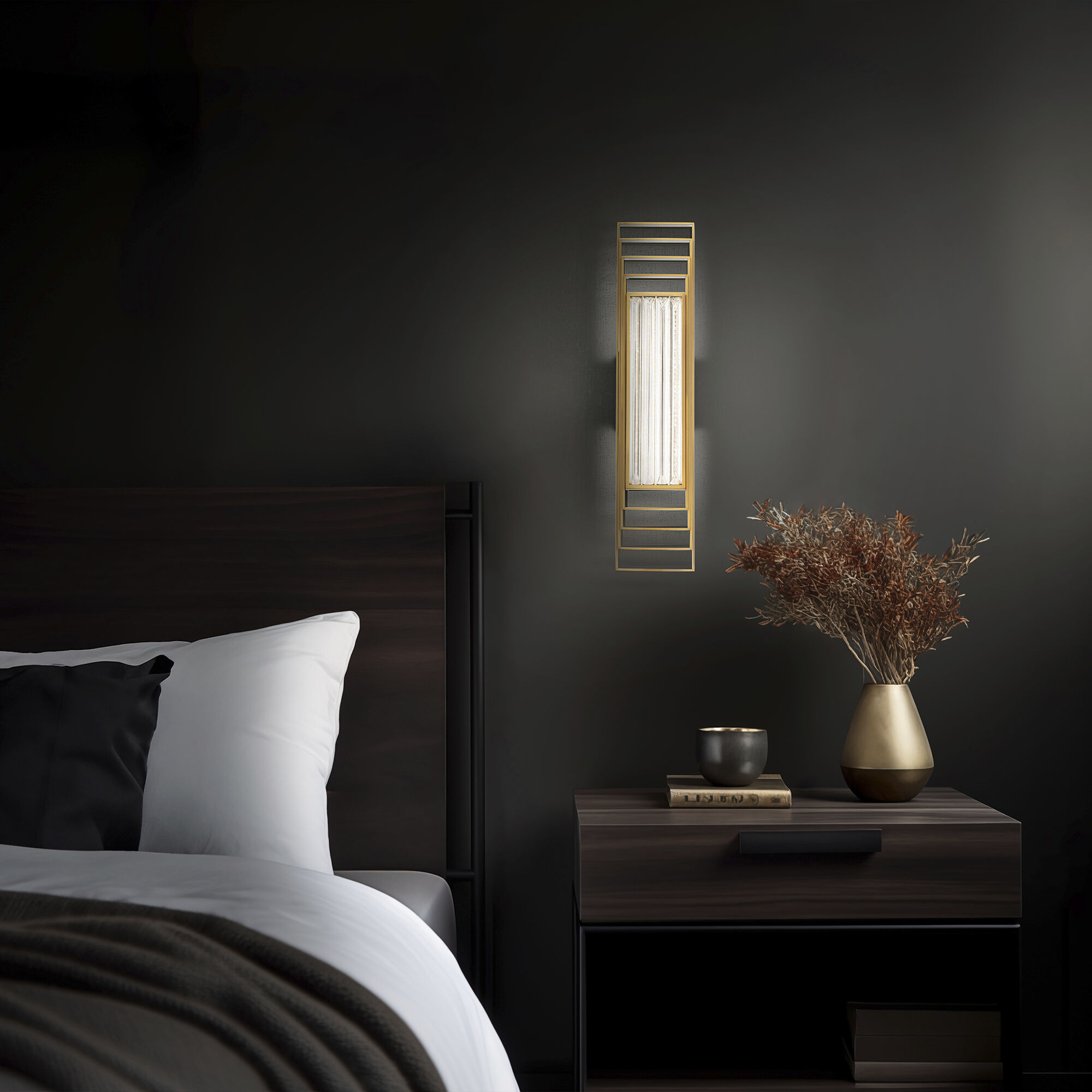 Beyond Terrace LED 4 inch Aged Brass ADA Wall Sconce Wall Light