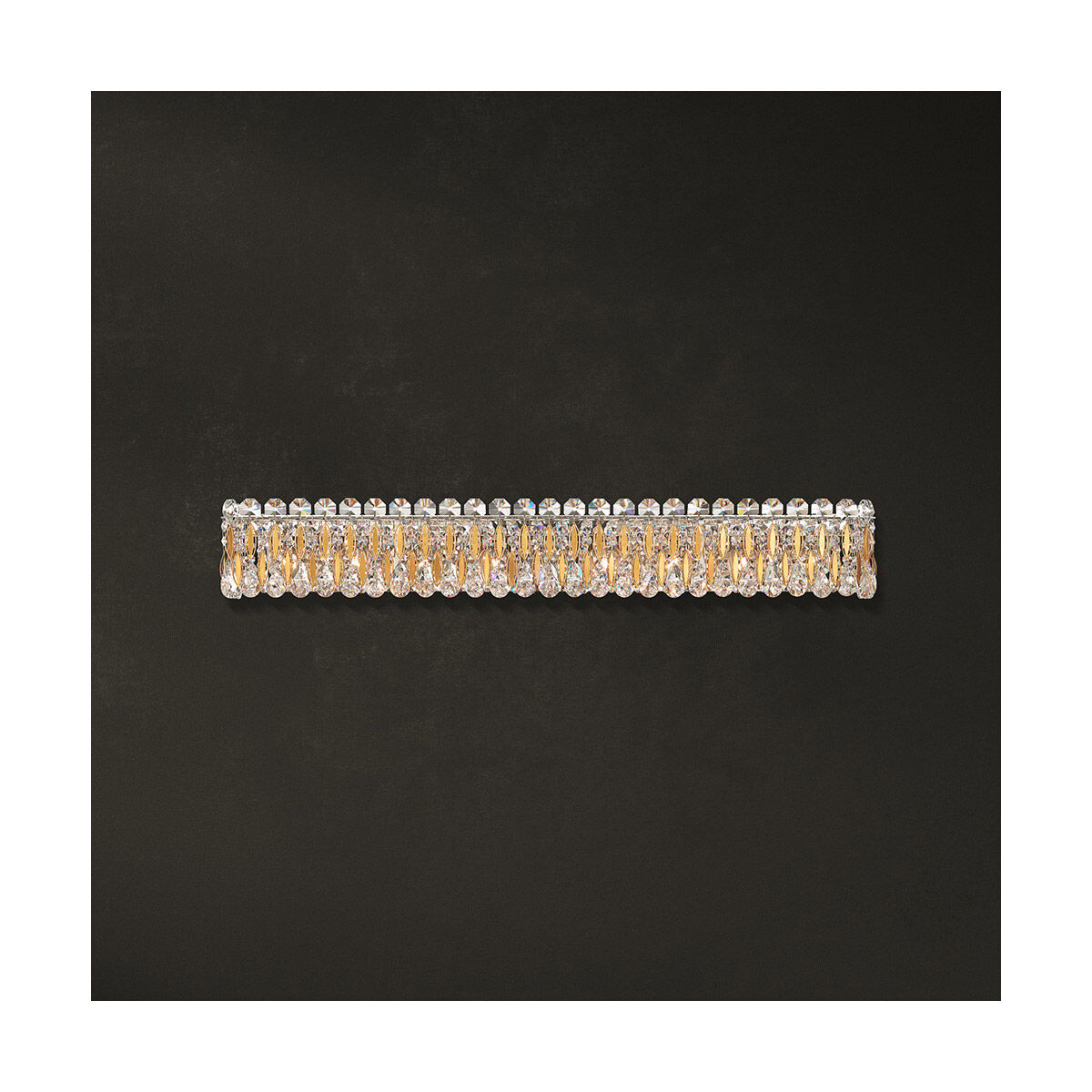 Sarella 8 Light 36.5 inch Heirloom Gold Bath Vanity & Wall Light in Heritage