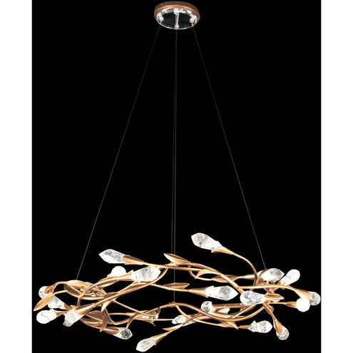 Secret Garden LED 35.4 inch French Gold Pendant Ceiling Light, Schonbek Signature