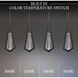 Beyond Devotion LED 17 inch Black Multi-Light Pendant Ceiling Light