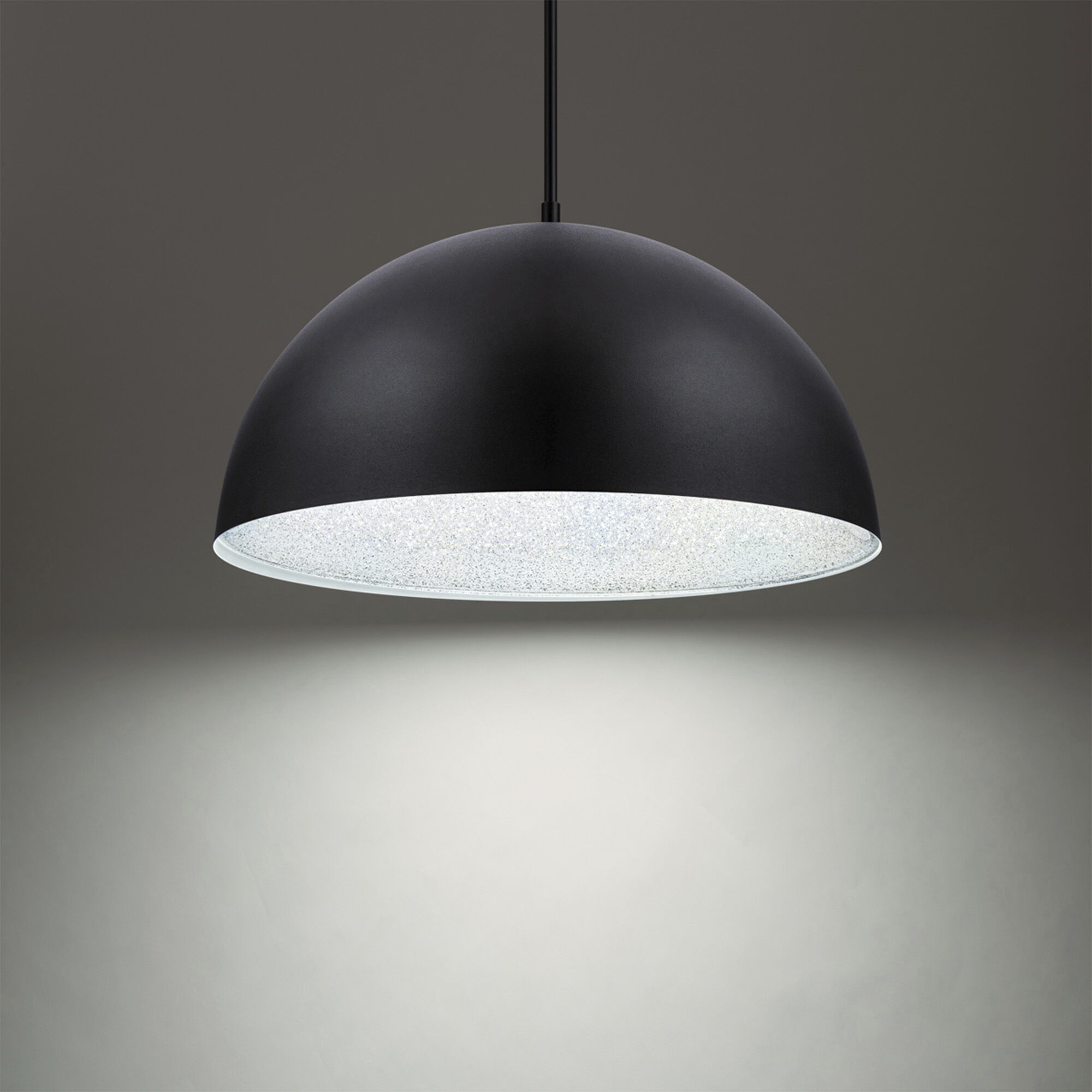 Stardust LED 23 inch Black Pendant Ceiling Light, Beyond