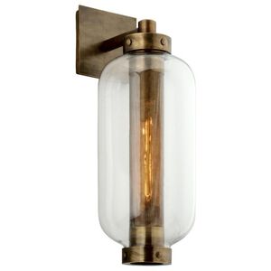 Atwater 1 Light 8 inch Vintage Brass Wall Sconce Wall Light