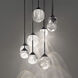 Beyond Quest LED 17 inch Black Multi-Light Pendant Ceiling Light, Beyond