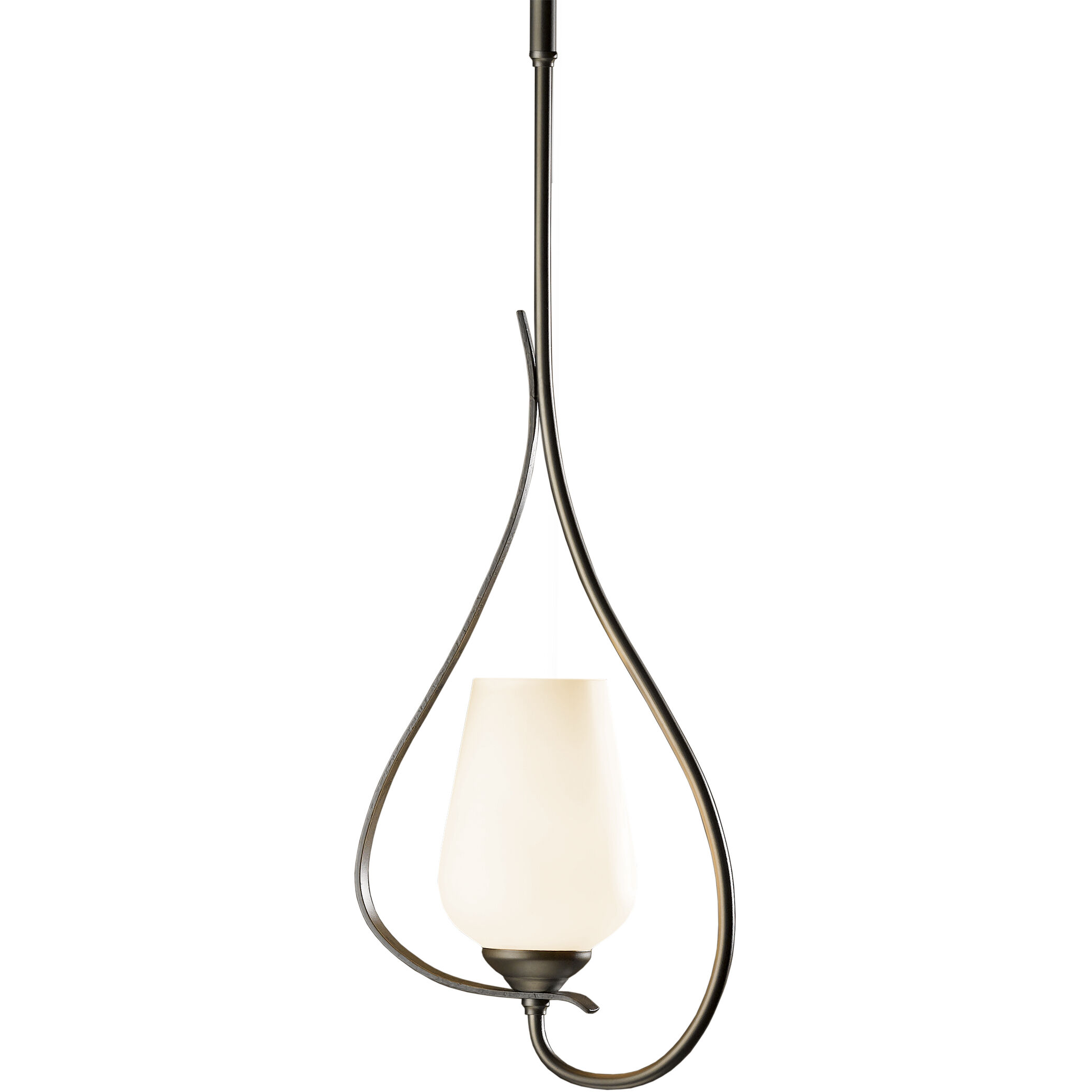 Flora 1 Light 7.6 inch Modern Brass Mini Pendant Ceiling Light, Up Light - Open Box