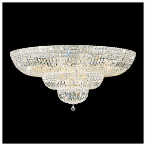 Petit Crystal Deluxe 27 Light Aurelia Flush Mount Ceiling Light in Optic