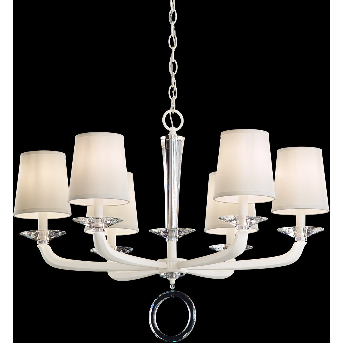 Emilea 6 Light 30.5 inch Heirloom Gold Chandelier Ceiling Light in Heirloom Gold Cast