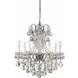 New Orleans 7 Light 24 inch Black Pearl Chandelier Ceiling Light in Heritage