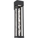 Beyond Polar LED 22 inch Black Outdoor Wall Light, Beyond