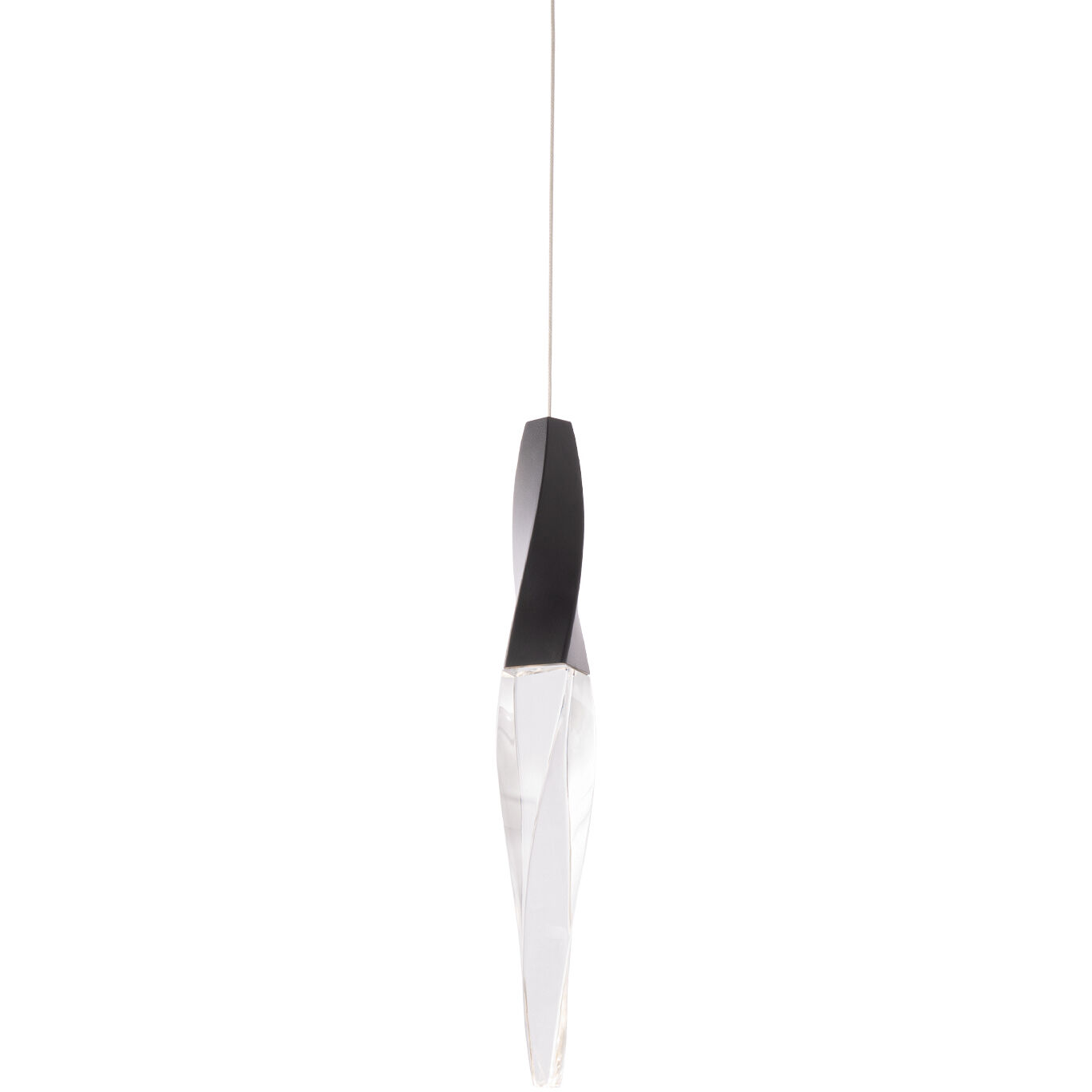 Kindjal LED 5.9 inch Black Mini Pendant Ceiling Light, Beyond