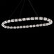 Forever Seduction LED 25.5 inch Polished Nickel Pendant Ceiling Light, Oval
