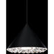 Primrose LED 8 inch Black Mini Pendant Ceiling Light, Beyond