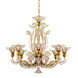 Rivendell 8 Light Heirloom Gold Chandelier Ceiling Light