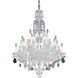 Olde World 25 Light 36 inch Silver Chandelier Ceiling Light in Polished Silver, Olde World Spectra