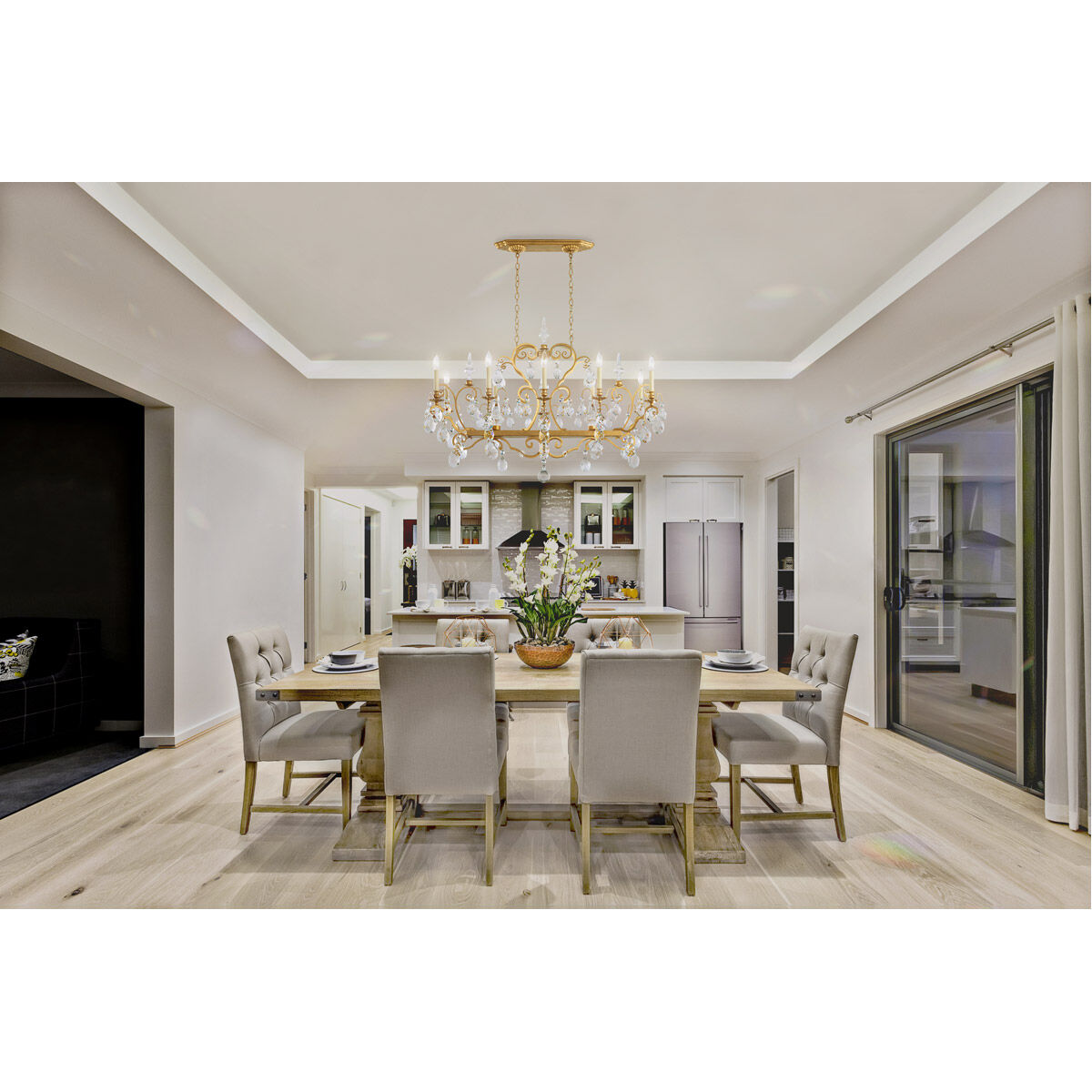 Renaissance 12 Light 46 inch Heirloom Gold Chandelier Ceiling Light in Heritage