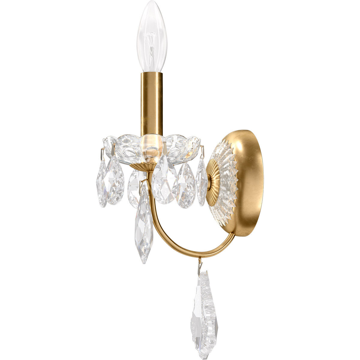 Century 1 Light 6 inch Heirloom Gold Wall Sconce Wall Light