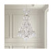 Renaissance 25 Light 36 inch Antique Silver Chandelier Ceiling Light in Swarovski