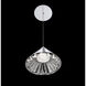 Beyond Primrose LED 8 inch Polished Chrome Mini Pendant Ceiling Light, Beyond
