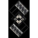 Signature Diamonta LED 3 inch Black ADA Wall Sconce Wall Light