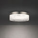 Melange LED 8 inch Brushed Nickel Flush Mount Ceiling Light, Beyond