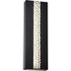 Beyond Cascade LED 18 inch Black Outdoor Wall Light, Beyond