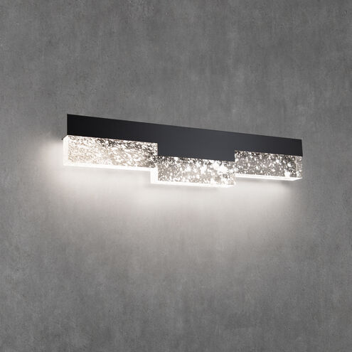 Chandler LED 27.5 inch Black Bath Vanity & Wall Light, Beyond