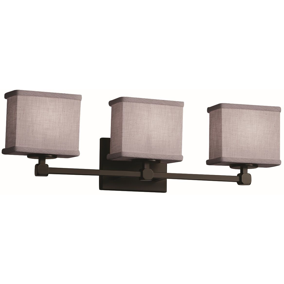 Textile 3 Light 23.50 inch Bathroom Vanity Light