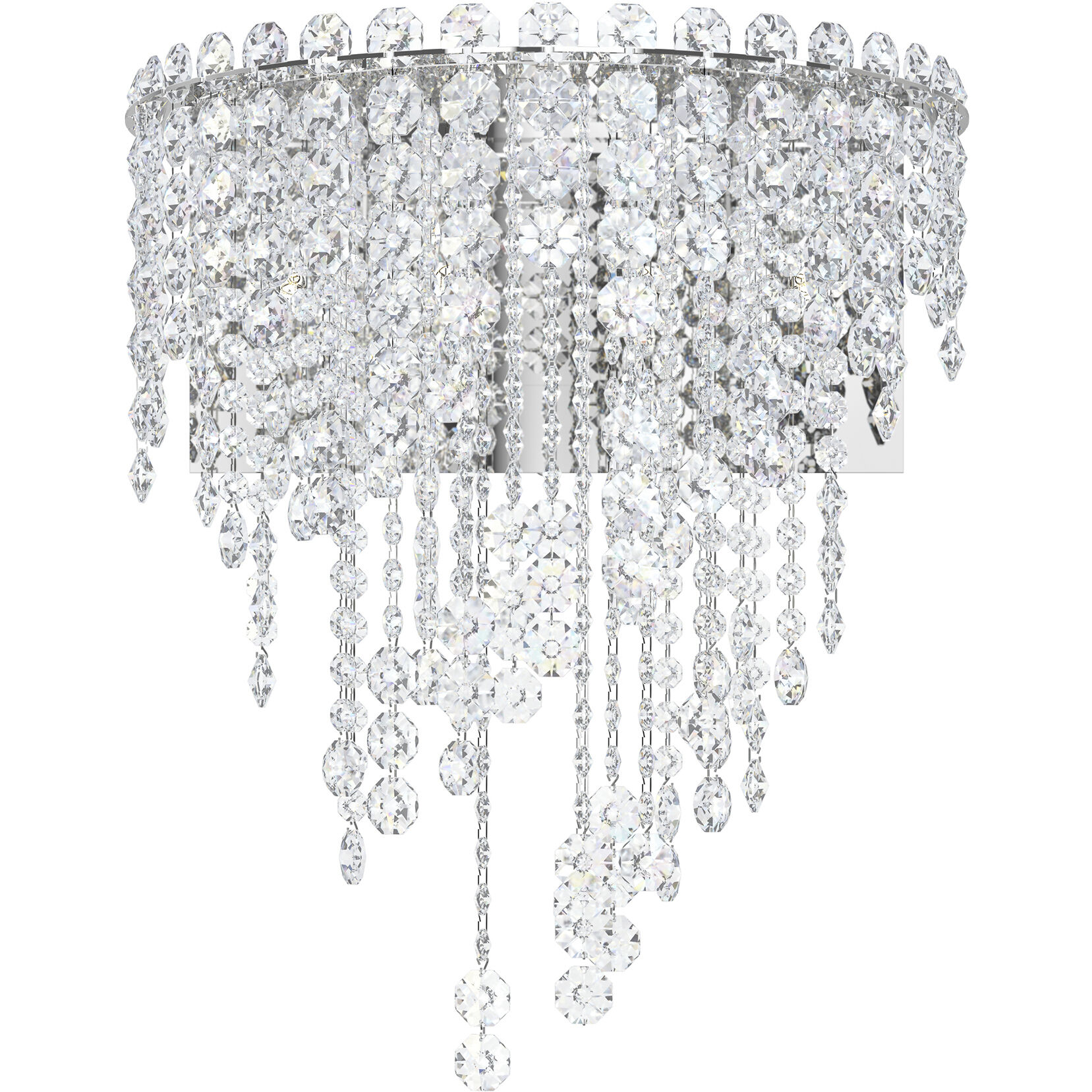 Chantant 4 Light 9.5 inch Polished Stainless Steel Wall Sconce Wall Light in Radiance