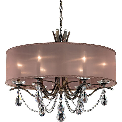 Vesca 6 Light 28 inch Etruscan Gold Chandelier Ceiling Light in Vesca Heritage, Vesca Bronze