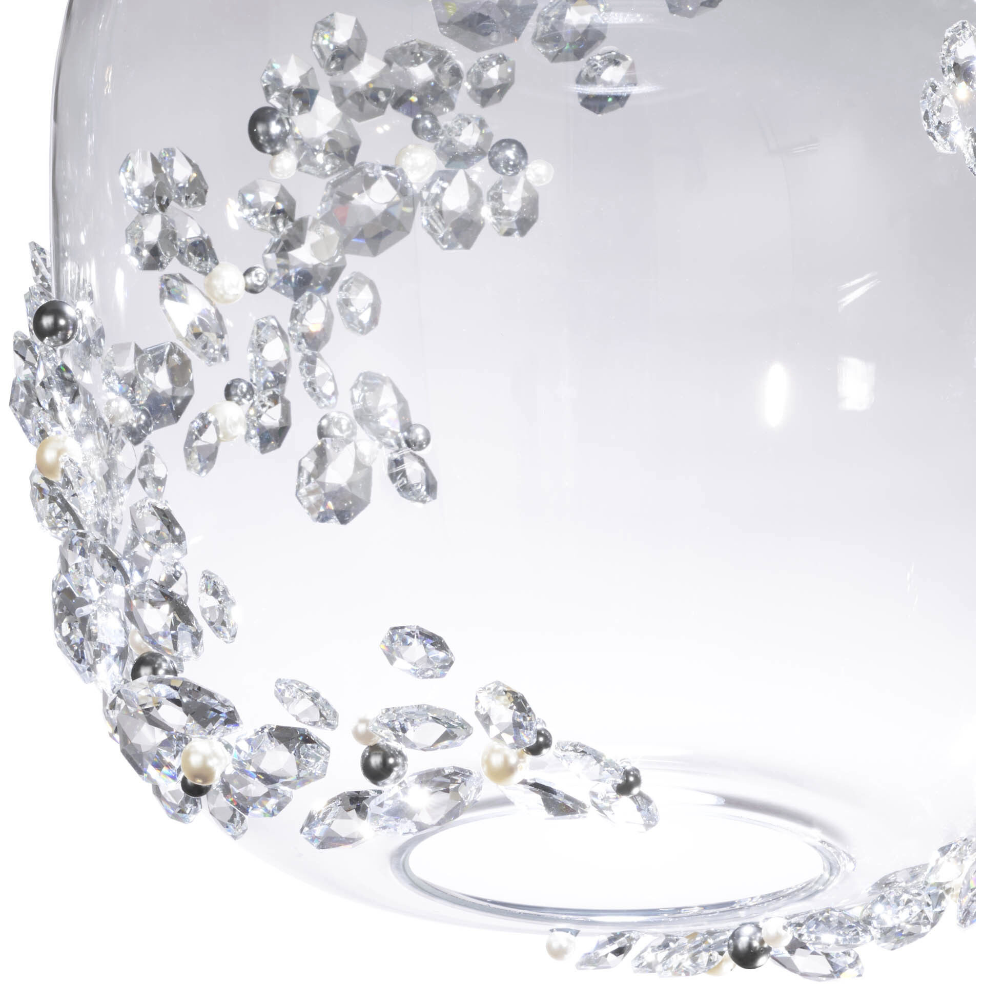 Forever Divine LED 12 inch Polished Chrome Pendant Ceiling Light