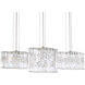 Selene LED 8.5 inch Stainless Steel Pendant Ceiling Light