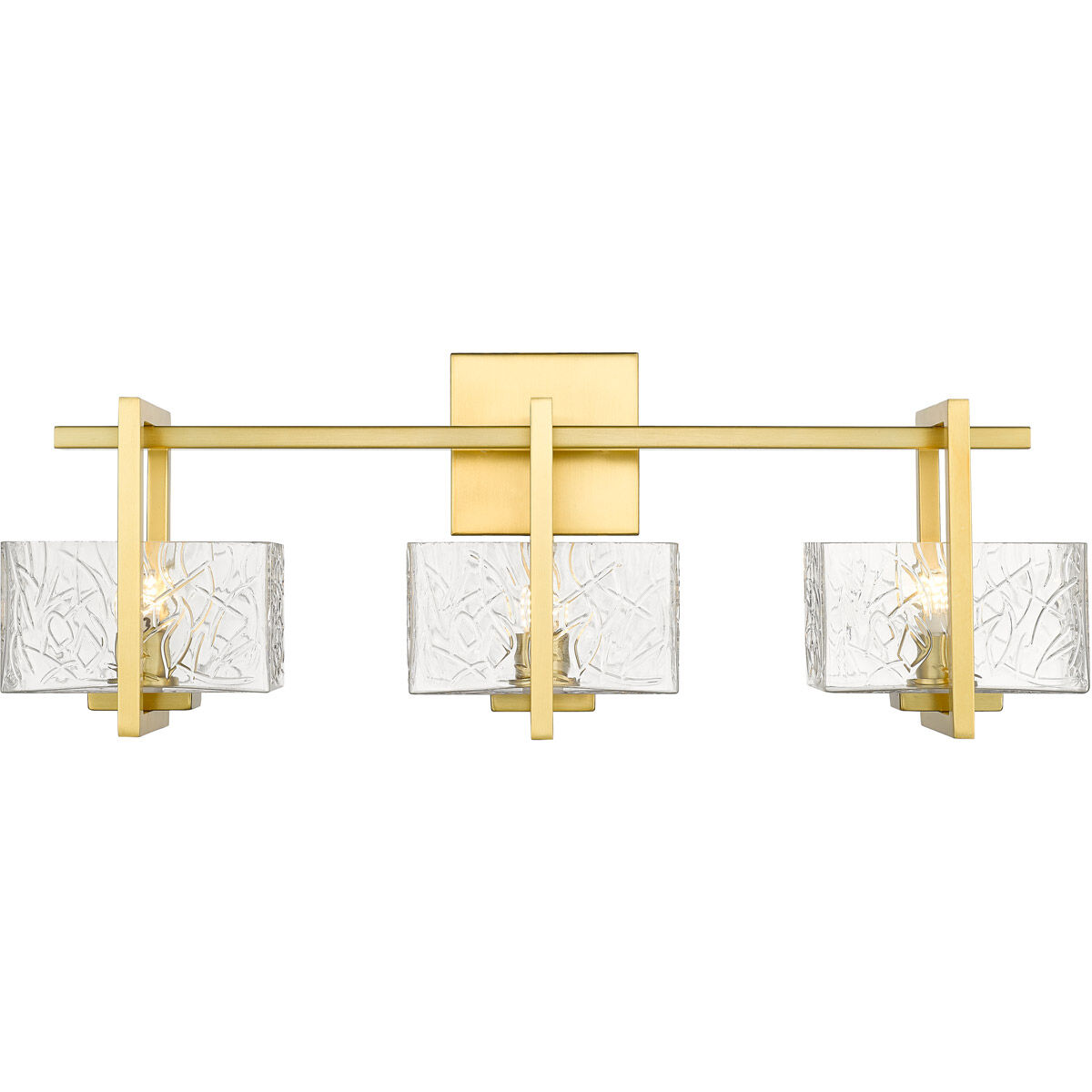 Striate 3 Light 24.00 inch Bathroom Vanity Light