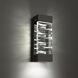 Beyond Labyrinth LED 20 inch Black Outdoor Wall Light, Beyond