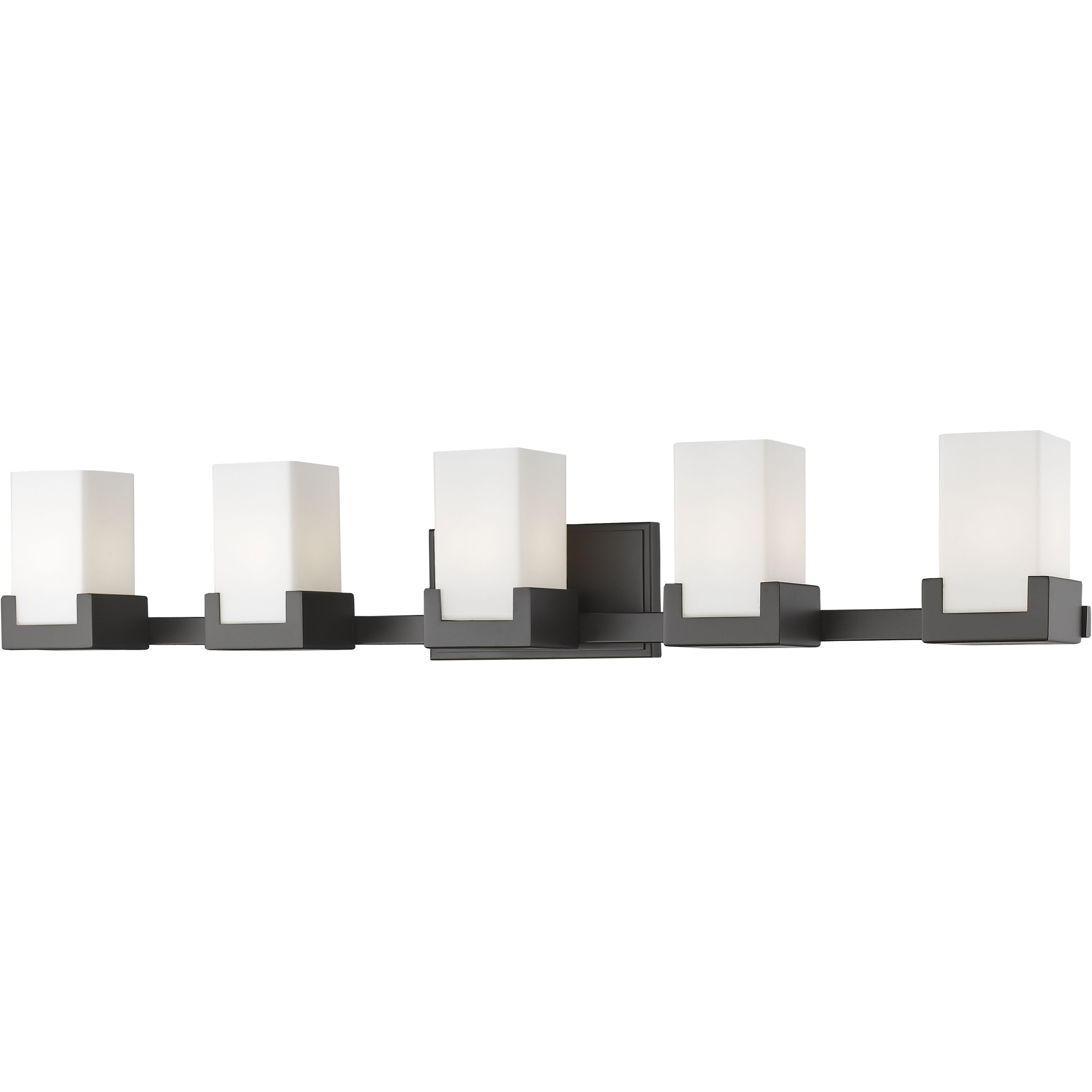 Peak 5 Light 39.63 inch Bathroom Vanity Light