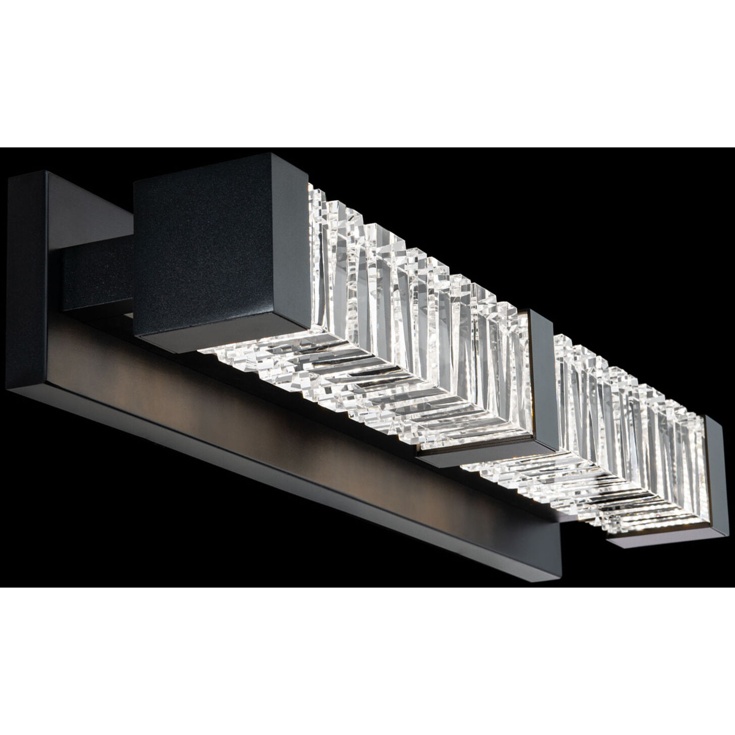 Guild LED 26 inch Black Bath Vanity & Wall Light, Beyond