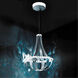 Crystal Empire LED LED Snowshoe Pendant Ceiling Light