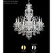 Olde World 7 Light Aurelia Chandelier Ceiling Light in Heritage