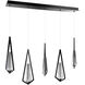 Beyond Devotion LED 5.5 inch Black Multi-Light Pendant Ceiling Light