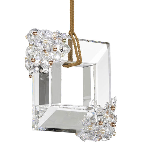 Forever Eva LED 3.75 inch Polished Chrome Pendant Ceiling Light in Gold Rope, Gold Rope