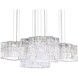 Selene LED 17 inch Stainless Steel Pendant Ceiling Light