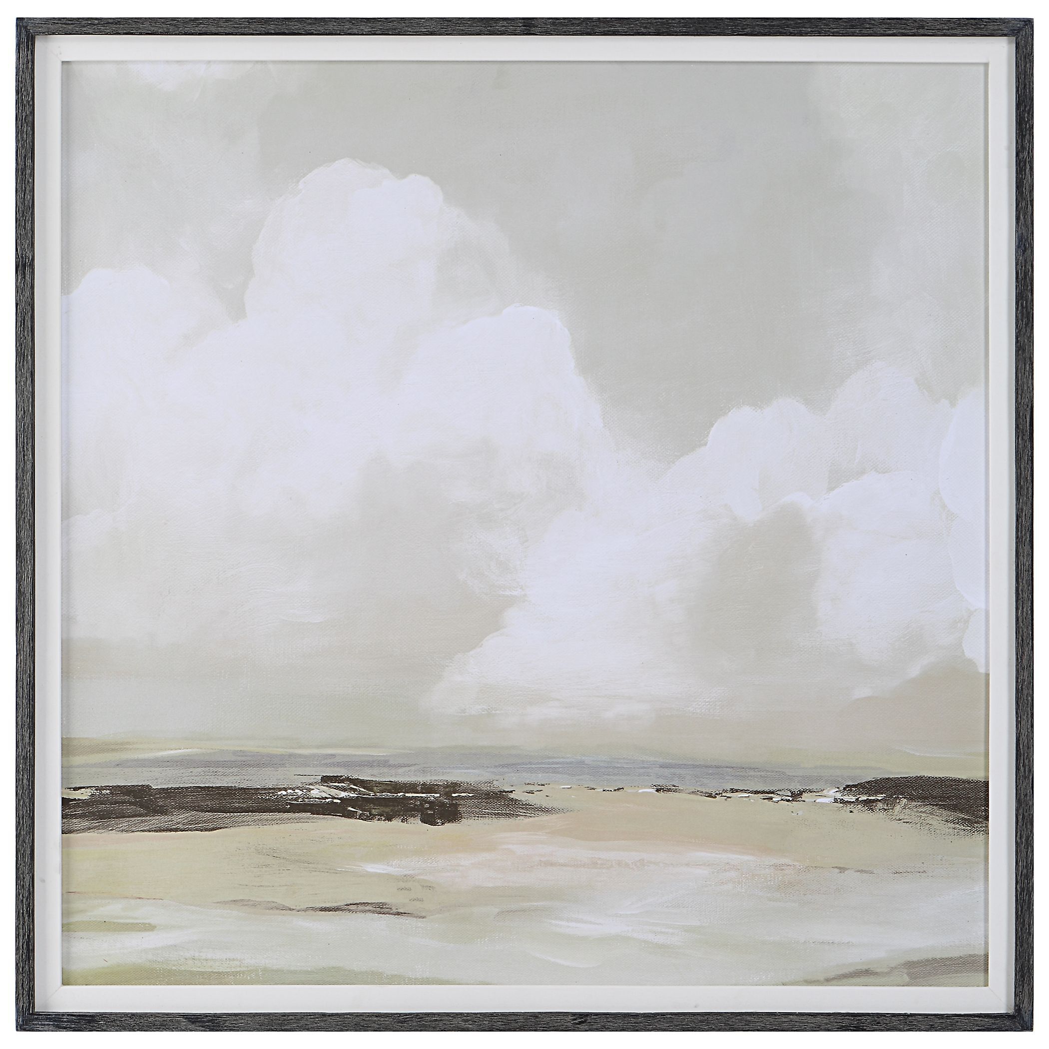 Soft Clouds 42 X 42 inch Framed Print